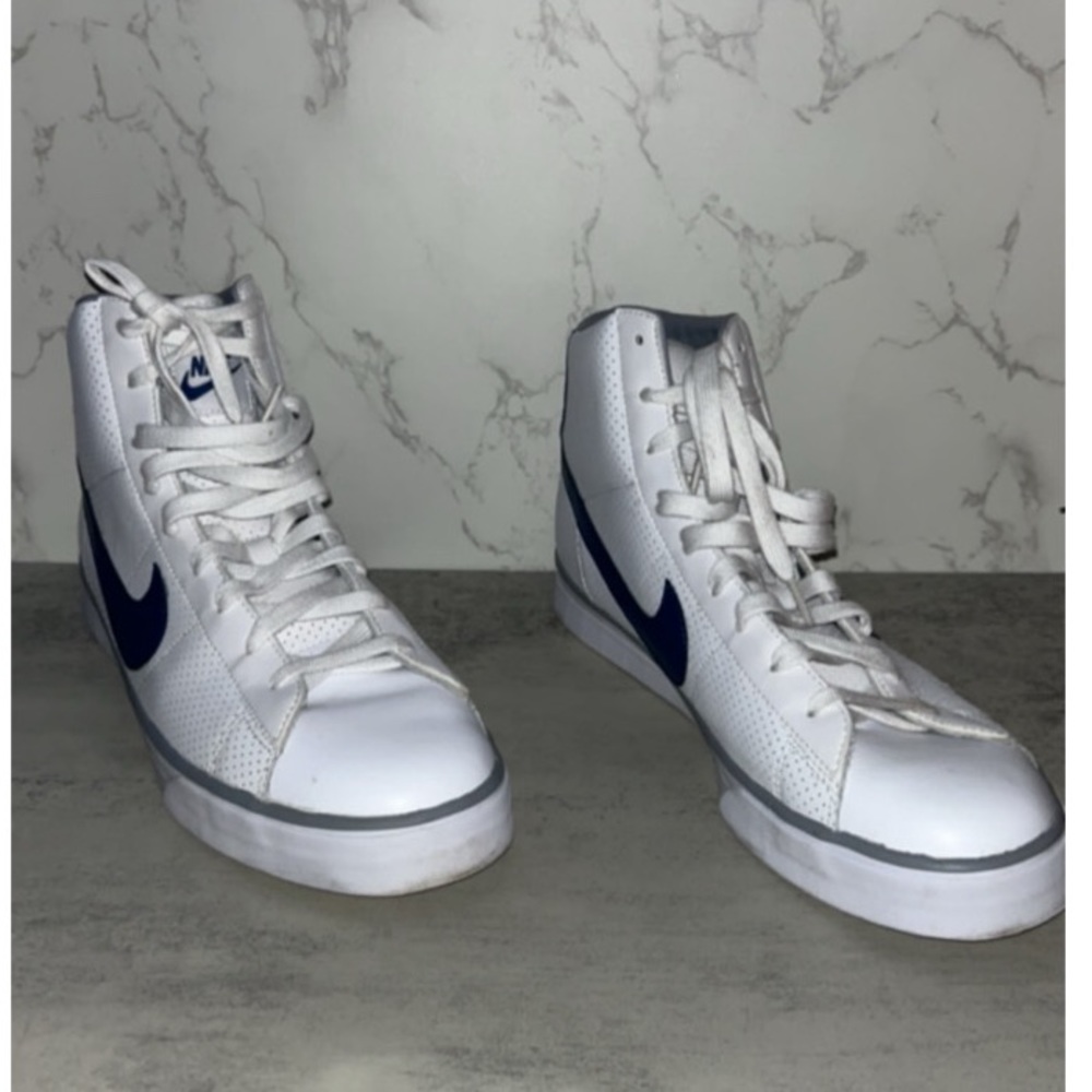 MENS Nike SB Mid Court Blue White